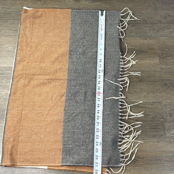 Pretty Persuasions Women’s Scarf, Tan, Cream, Grey - Picture 3 of 6
